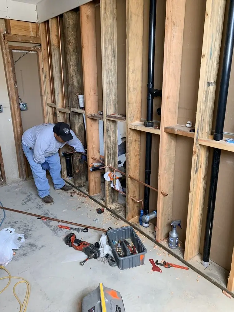 Commercial rough-in plumbing for Trenchless Sewer Repair in East Hampton